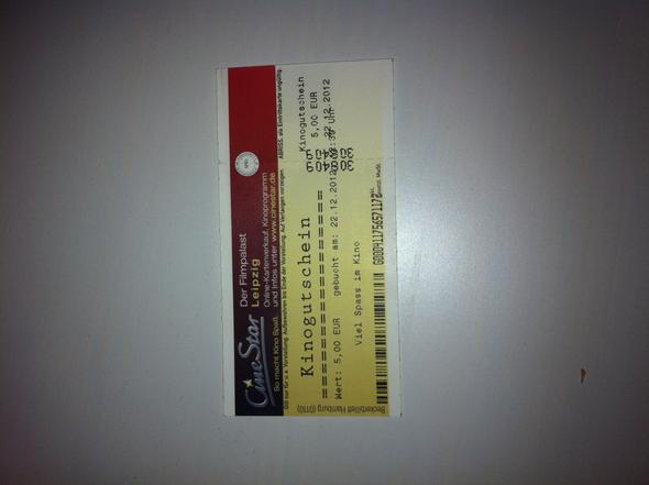 So sieht der aus (: - (Kino, Gutschein)