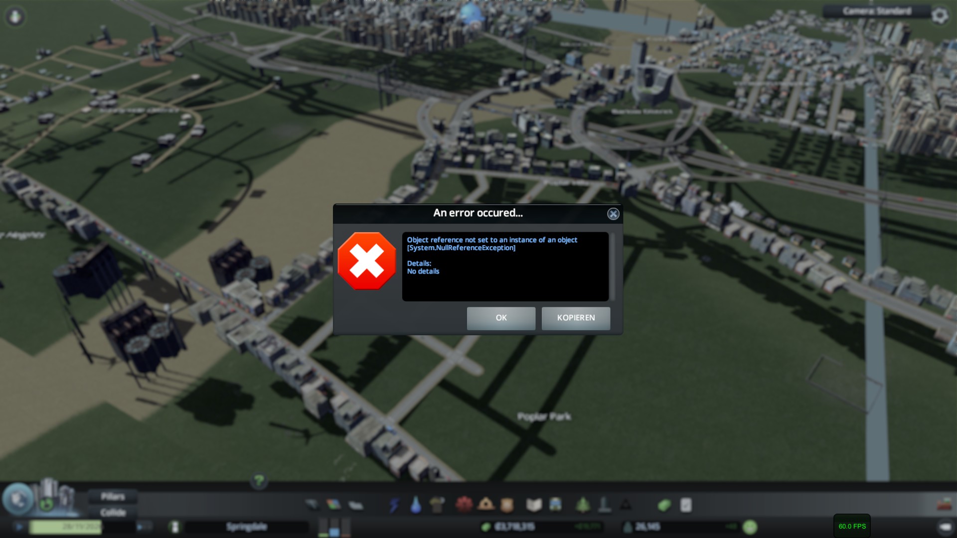 A mod caused an error cities skylines что делать