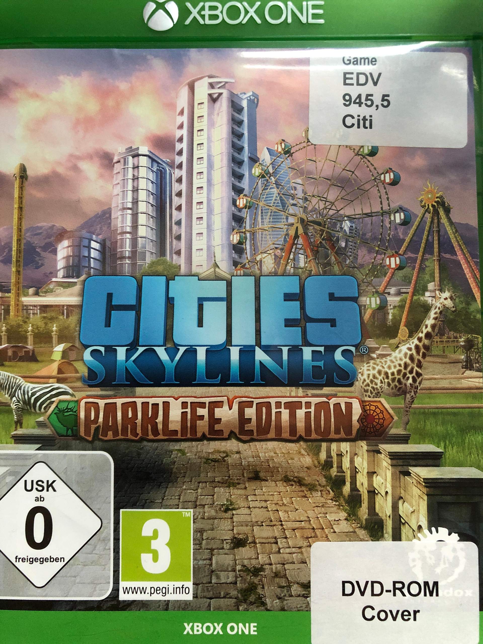 Cities Skylines Xbox One Parklife Edition hat keine Parklife Funktionen