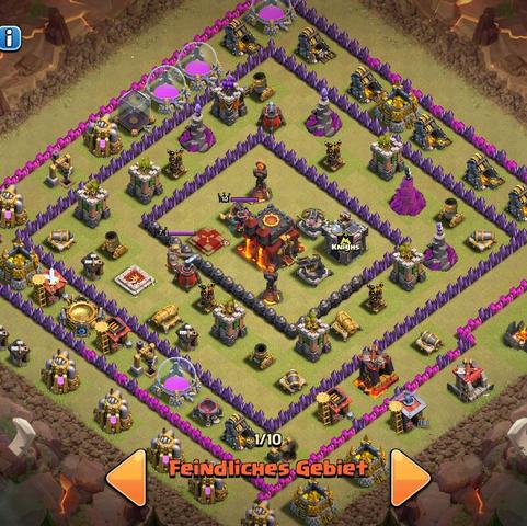 Hier ist das Bild - (clash of clans, 3 Sterne Taktik)