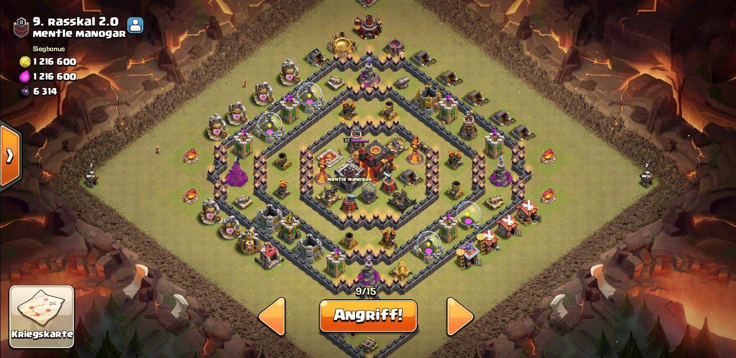 Clash Of Clans Rathaus 10 Angriff