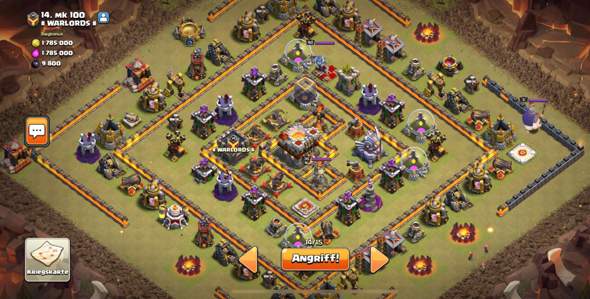 Clash of clans Clankriegs Angriff?