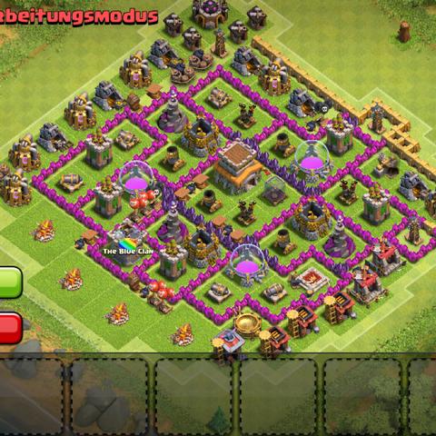Clash of clans rathaus 8 Clash of clans rathaus 8