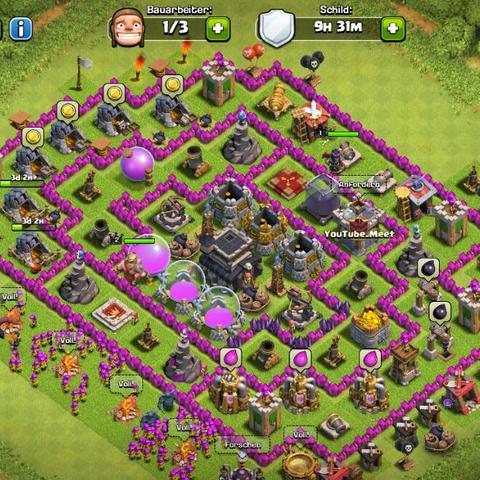 Clash of clans rathaus level 7 Clash of clans rathaus level 7