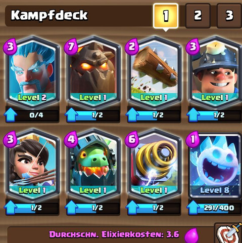 Clash Royale Brauche Deck Fur Arena 9 Habe Alle Karten Ausser Holzfaller Konnt Ihr Mir Decks Empfehlen Und Mir Helfen Computer Pc Games
