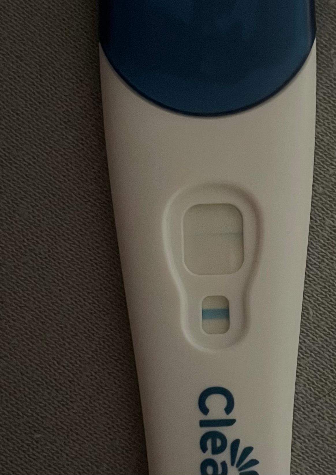 Clear Blue Schwangerschaftstest nach Stunden positiv? (Gesundheit und Medizin, Schwangerschaft