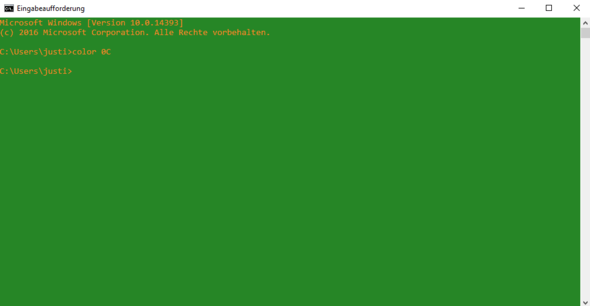 Hier: Alles abgegrünt - (Programm, Grafik, Windows 10)