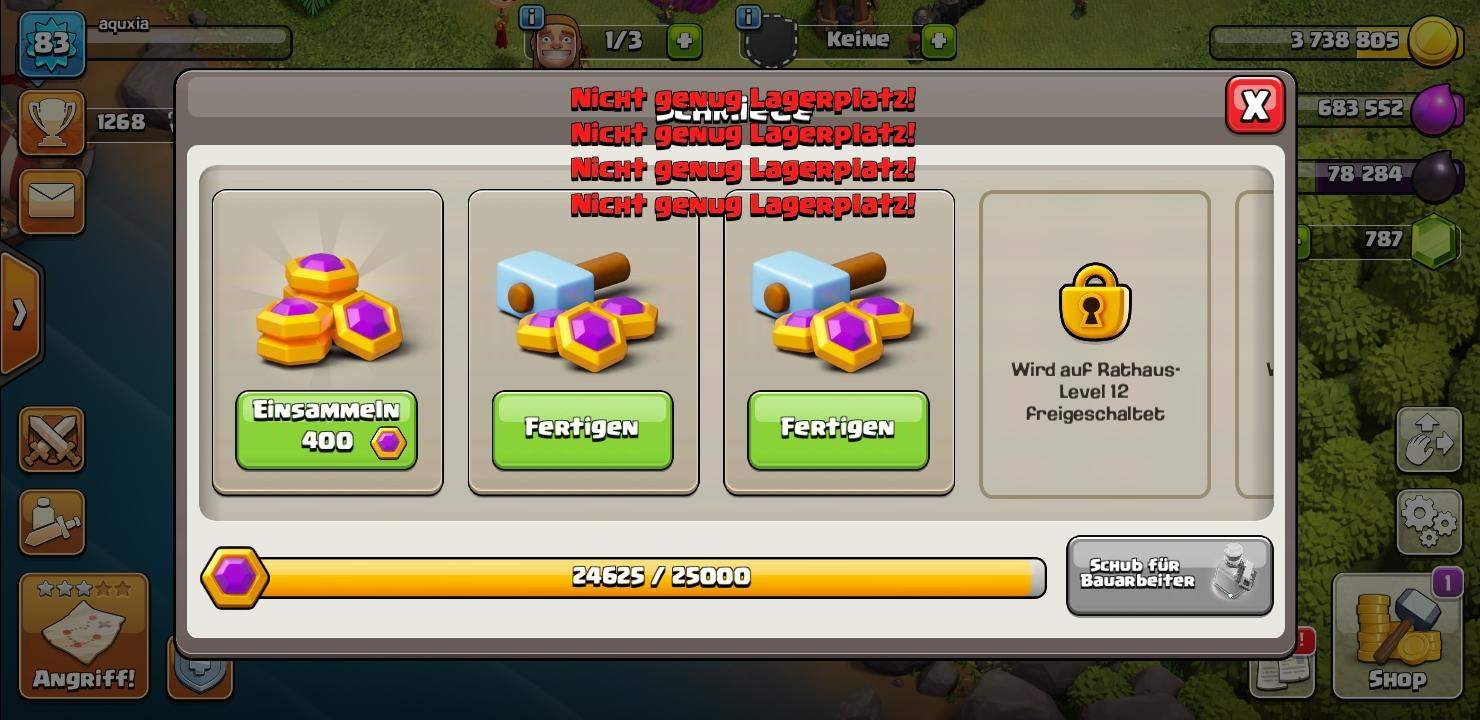 COC schmiede? (Clash of Clans, Supercell)