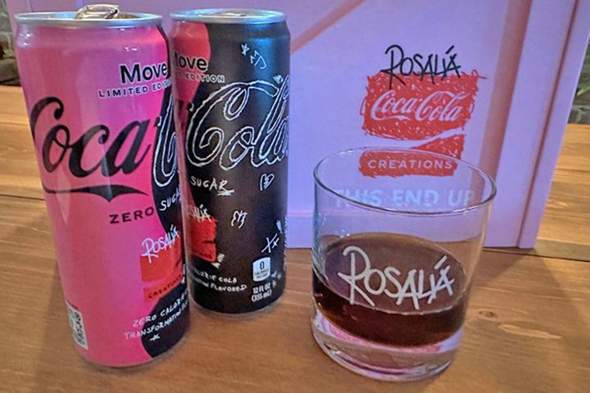Coca Cola Rosalia Edition? (Lebensmittel, Getränke, EDEKA)