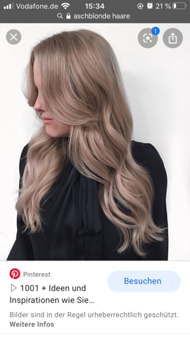 coloration aschblonde haare haarfarbe