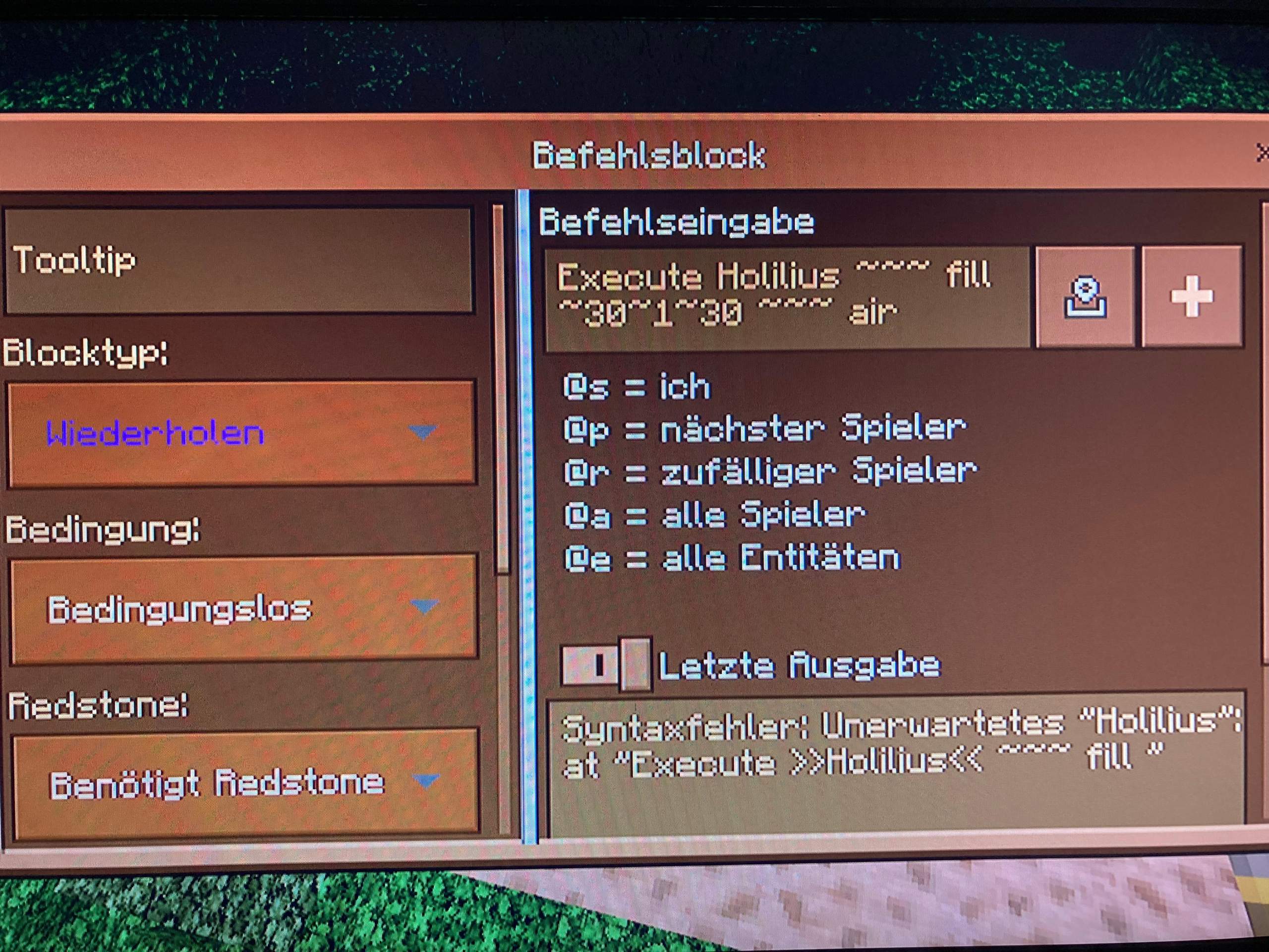 Ps4 Minecraft Command Block Command block terraformen PS4? (Minecraft, PlayStation 4, Mojang)