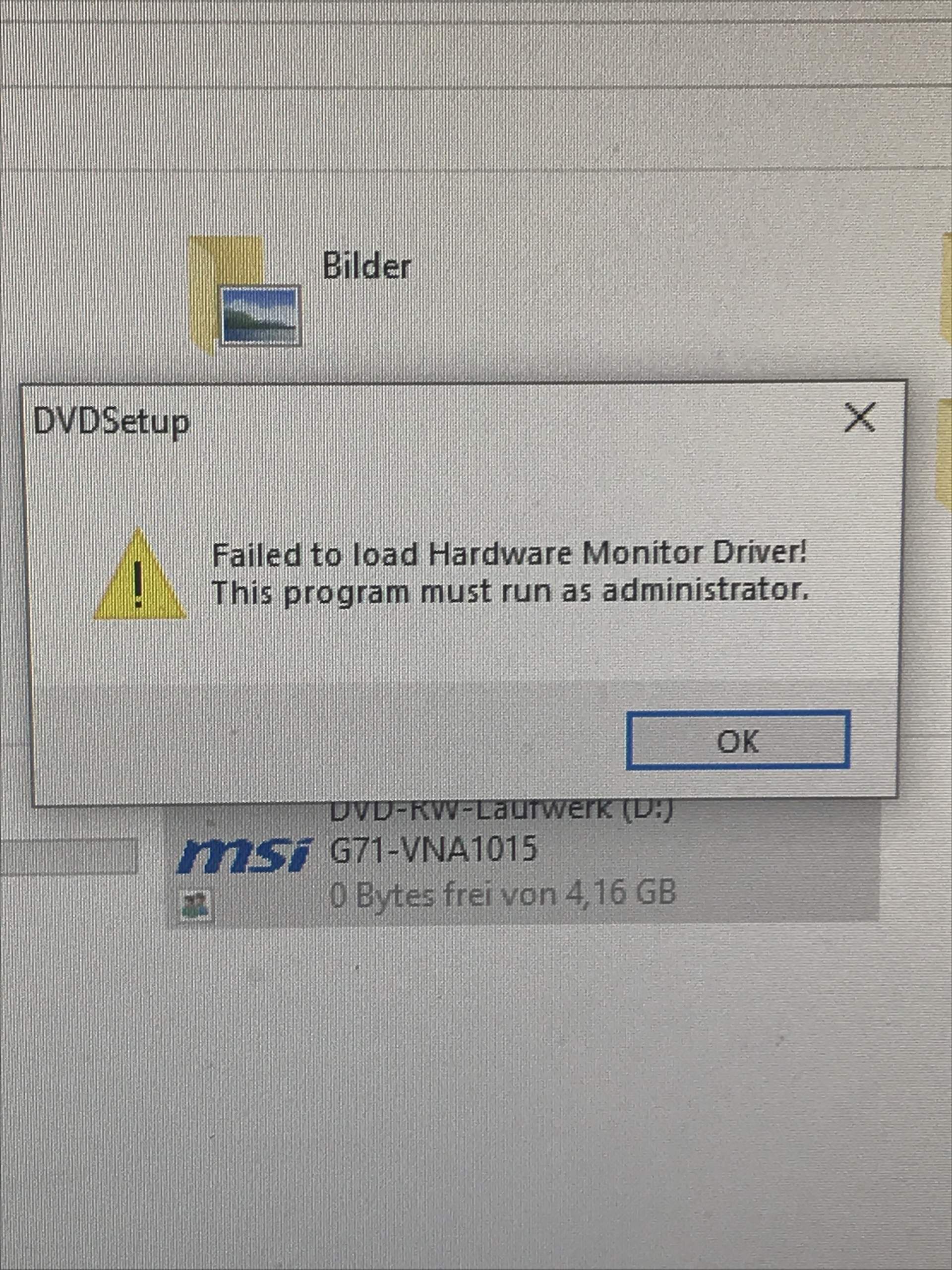 failed to load hardware monitor msi dvd failed to load hardware monitor msi dvd