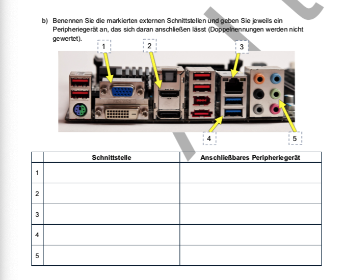 Computeranschlüsse / Schnittstellen? (Computer, Technik, PC)