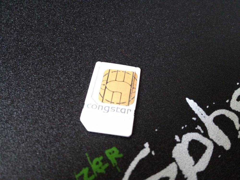 Congstar SimKarte Stanzen lassen (Handy, iPhone, SIM-Karte) Congstar SimKarte Stanzen lassen (Handy, iPhone, SIM-Karte)