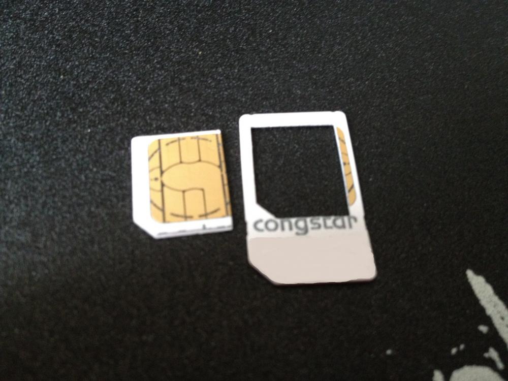 Congstar SimKarte Stanzen lassen (Handy, iPhone, Prepaid) Congstar SimKarte Stanzen lassen (Handy, iPhone, Prepaid)