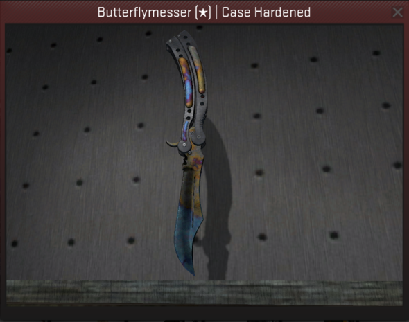 Vorderseite - (Counter-Strike, Messer, Butterfly)