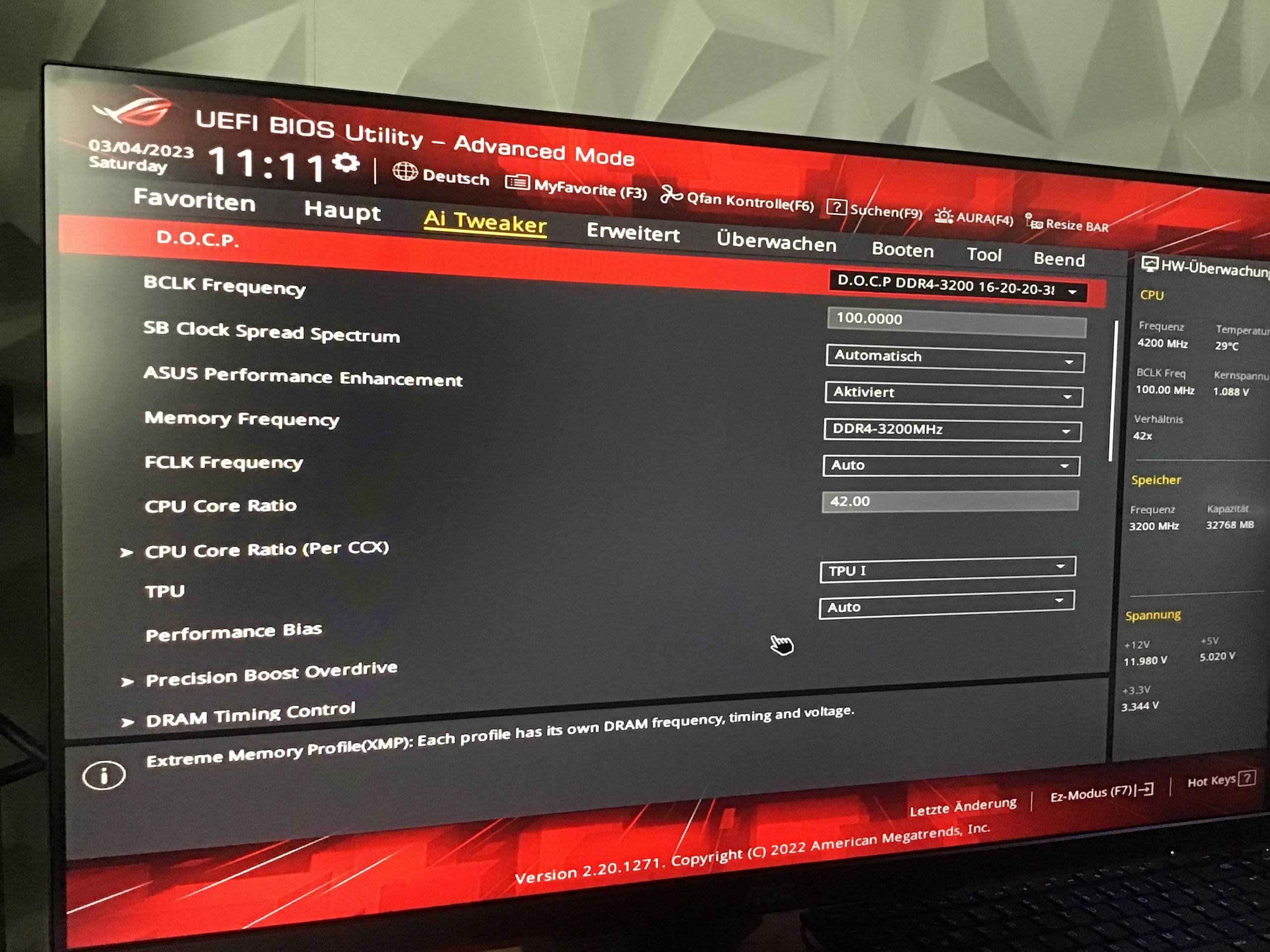 Cpu core Ratio auf wie viel? (Gaming PC, Prozessor, Mainboard)