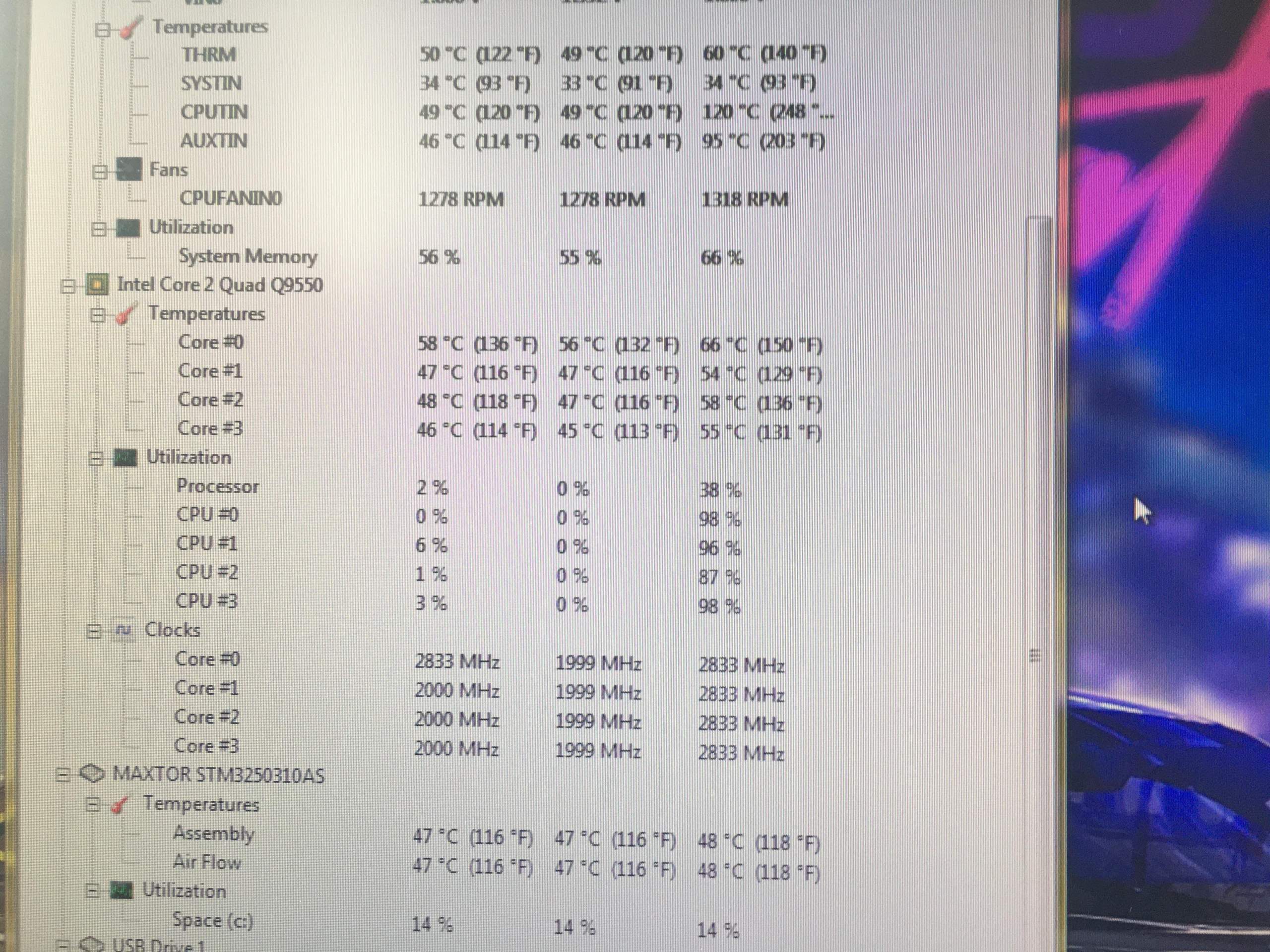 CPU ghz Schwankung? (Computer, Technik, Spiele und Gaming)