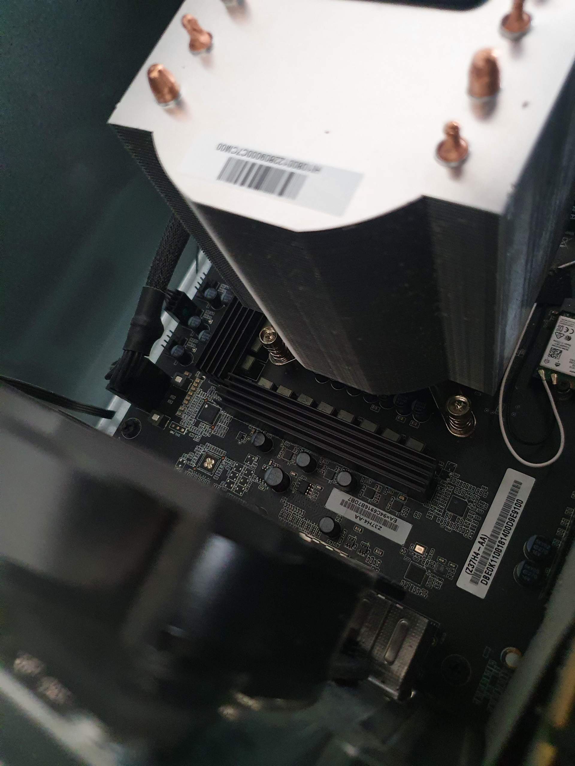 Cpu kühler höher stellen? Technik)