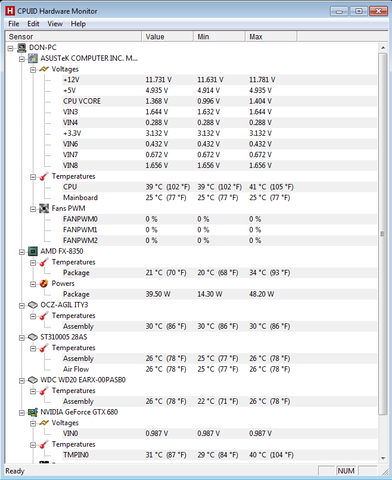 CPU - (CPU, Temperatur)