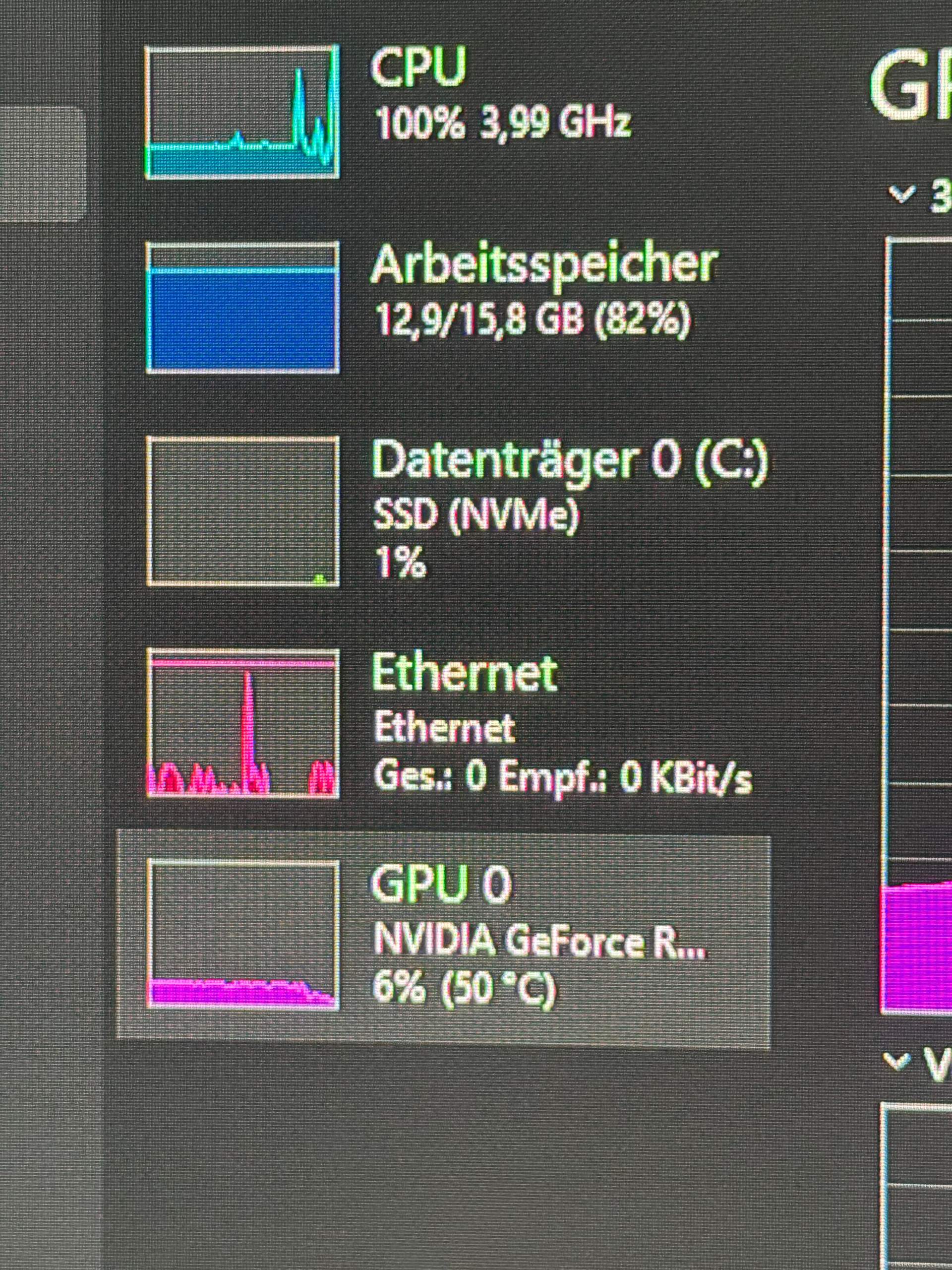 CPU voll ausgelastet aber GPU absolut nicht? (Computer, Technik, PC)