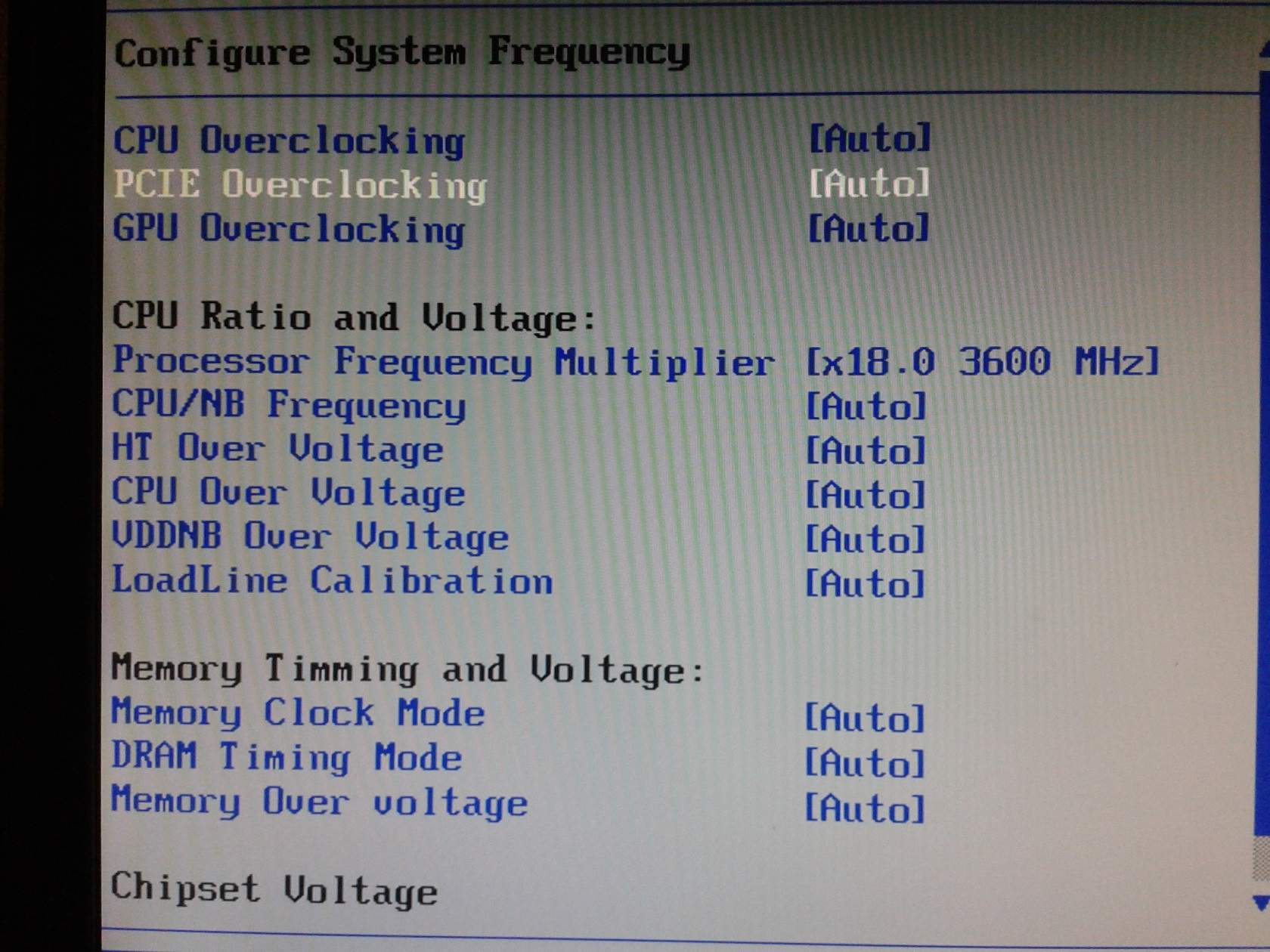 CPU Voltage erhöhen PC, BIOS)