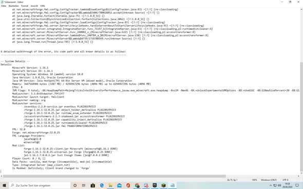 Crash Report In Minecraft Bitte Um Hilfe Computer Technik Spiele Und Gaming Crash Report In Minecraft Bitte Um Hilfe Computer Technik Spiele Und Gaming