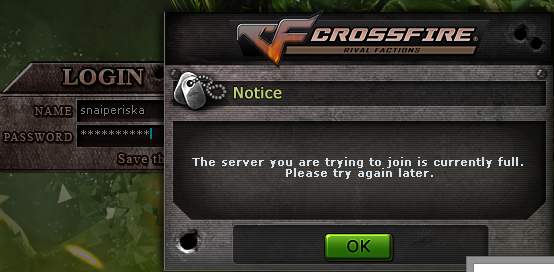 This service is not available in your region crossfire как исправить