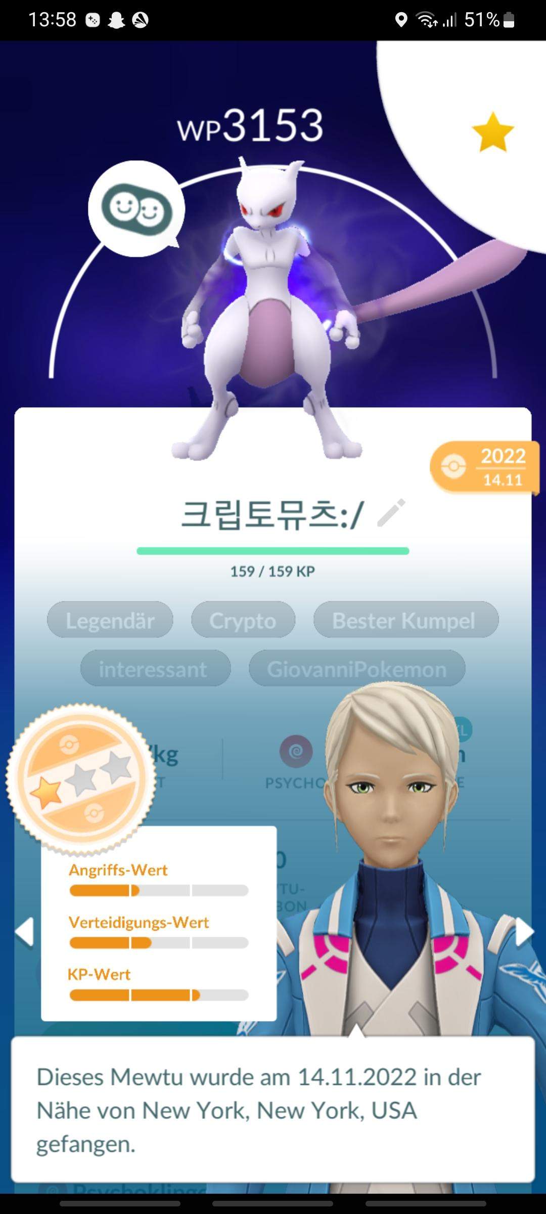 Crypto mewtu? (Pokemon, Pokemon Go)