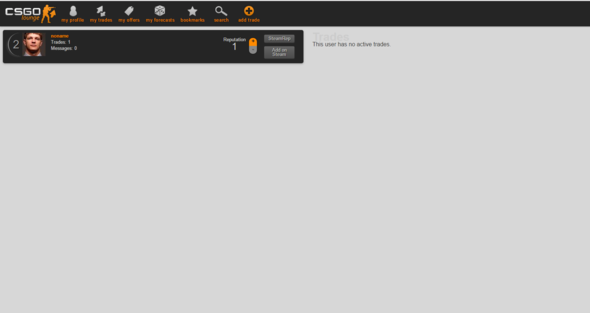 Der Link der unter "Your profile" ist - (Computer, csgo, Hacker)