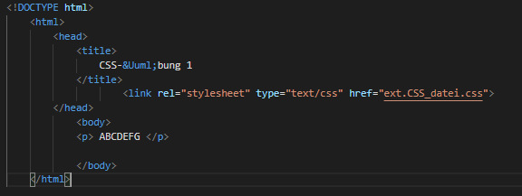 Css Datei Falsch Computer Programmieren Website
