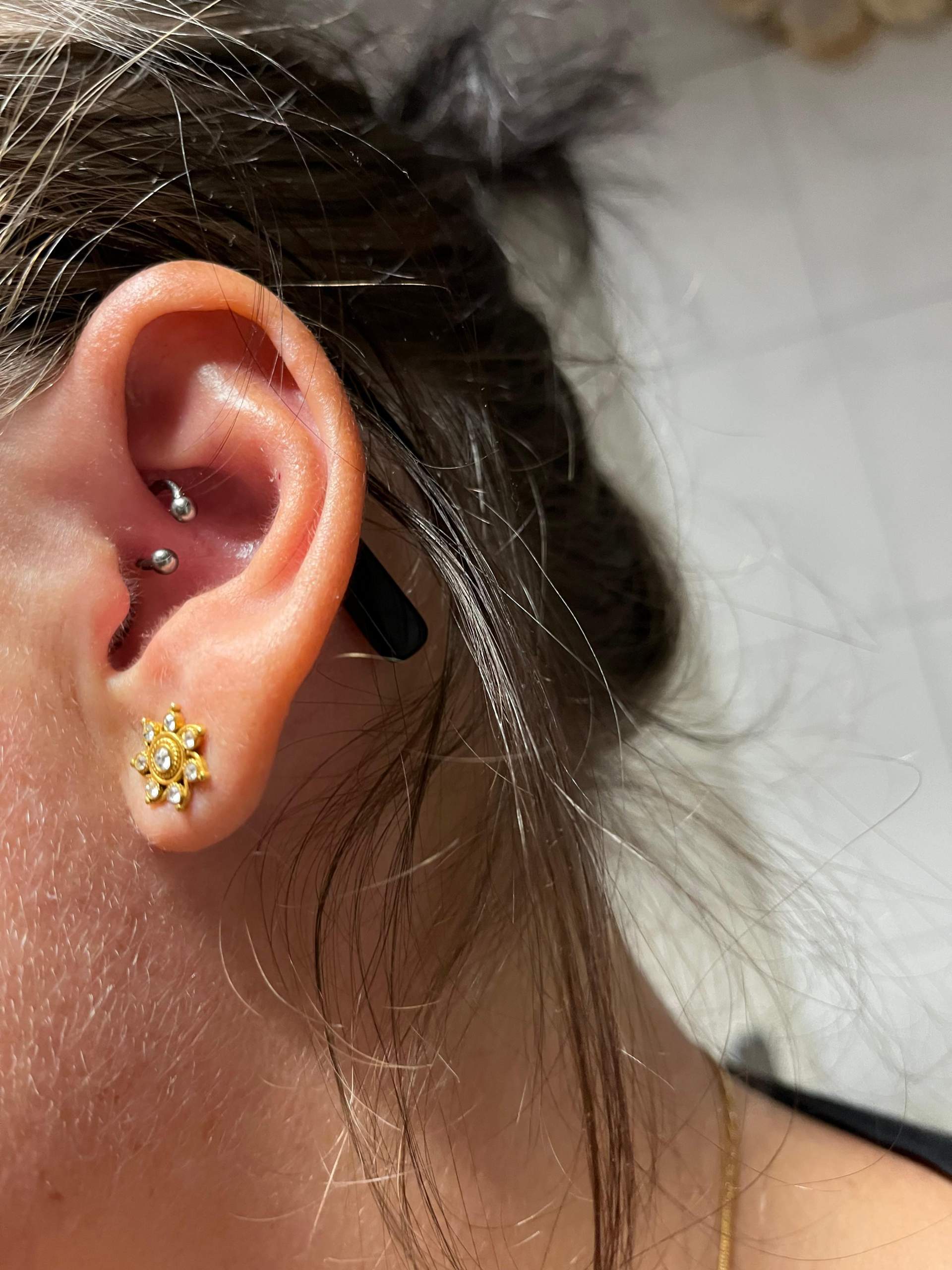 Daith entzündet? (Piercing, Entzündung, Ohr)