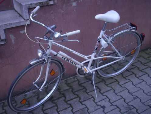 Fahrrad Hahn - (Fahrrad, fahrzeug, Antik)