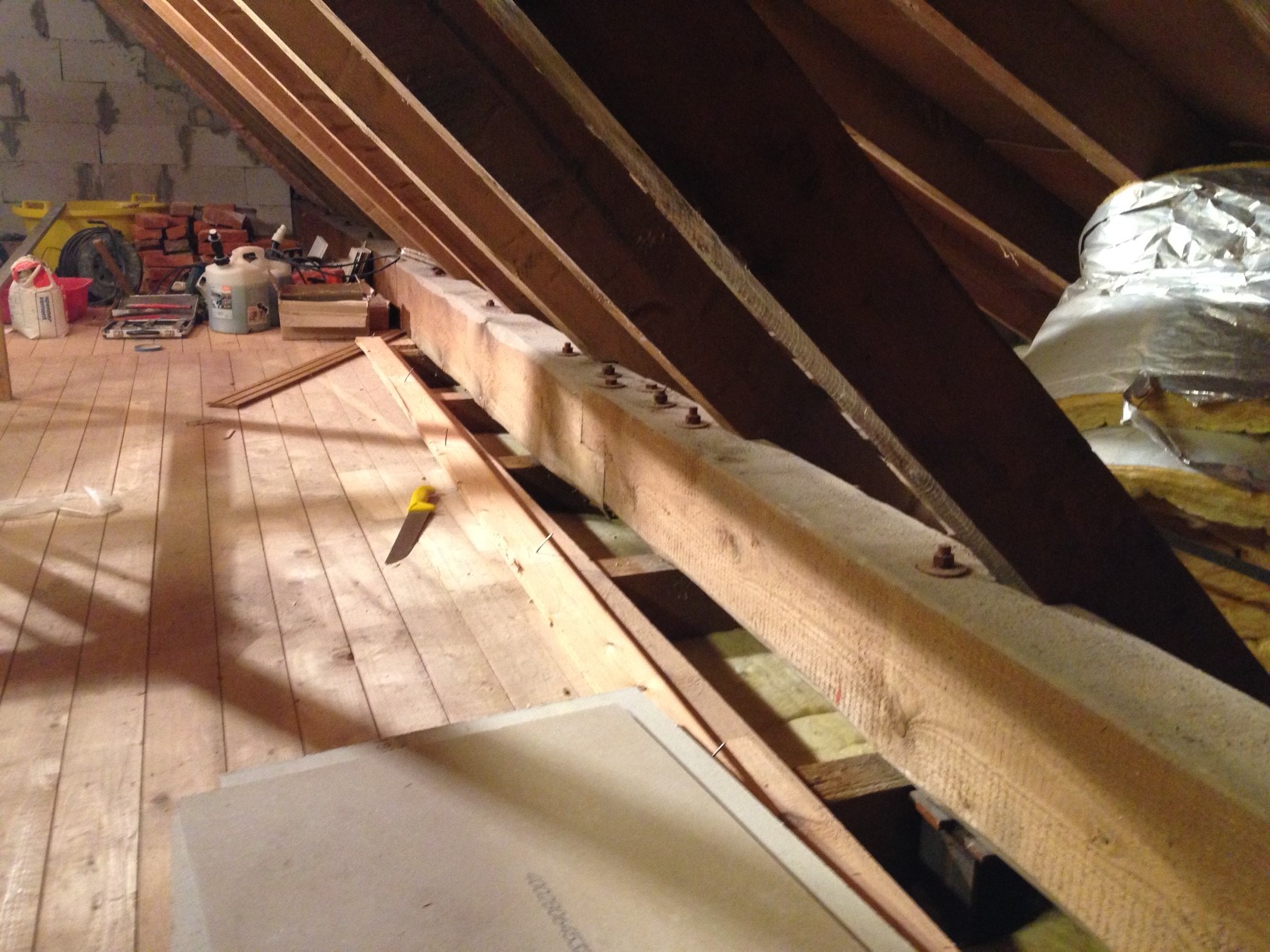 Dampfsperre richtig anbringen? (Physik, Dämmung, Dachdecker)