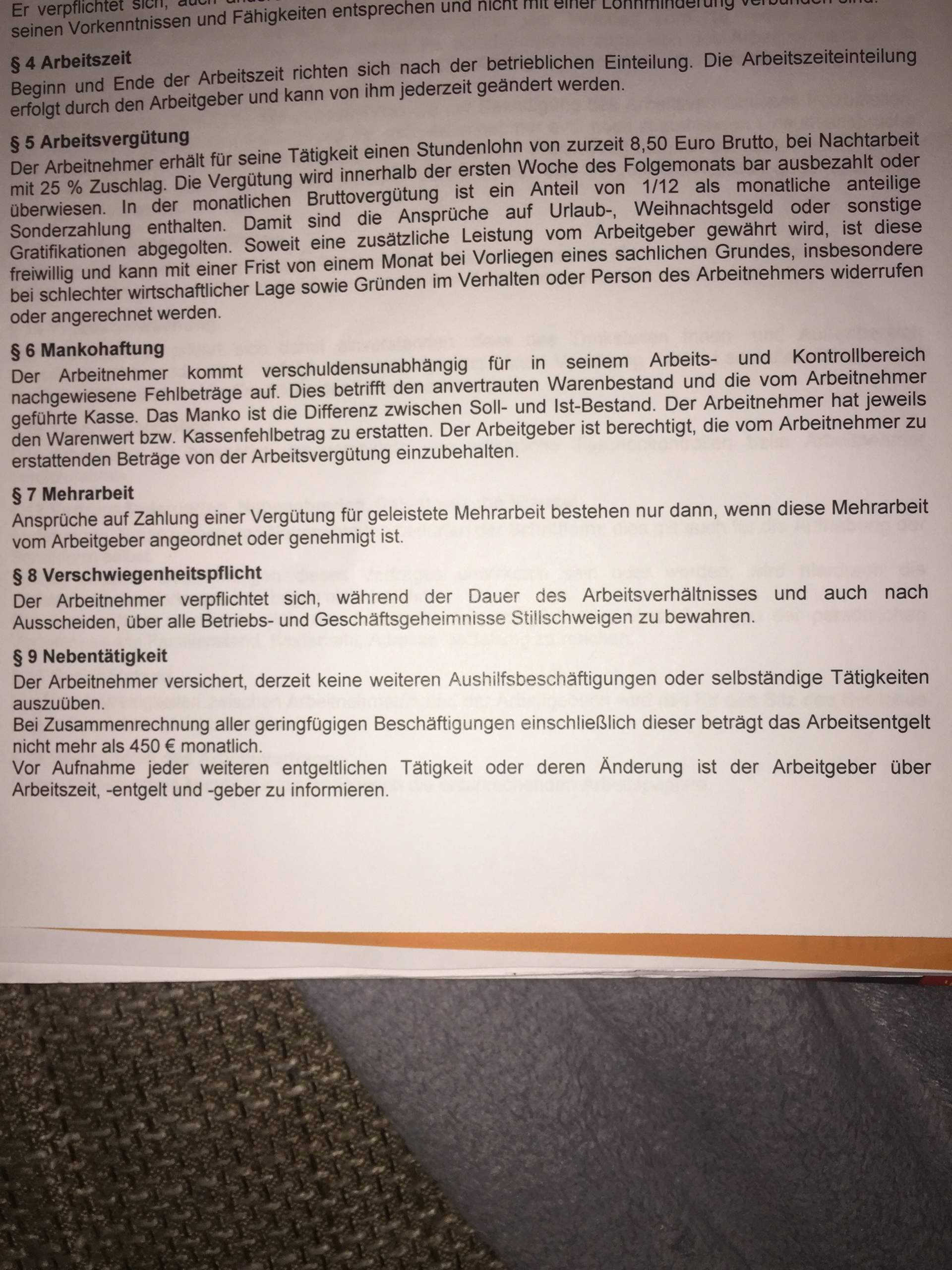 Darf der Arbeitgeber uns bei Kassenminus das Geld von Gehalt abziehen ...