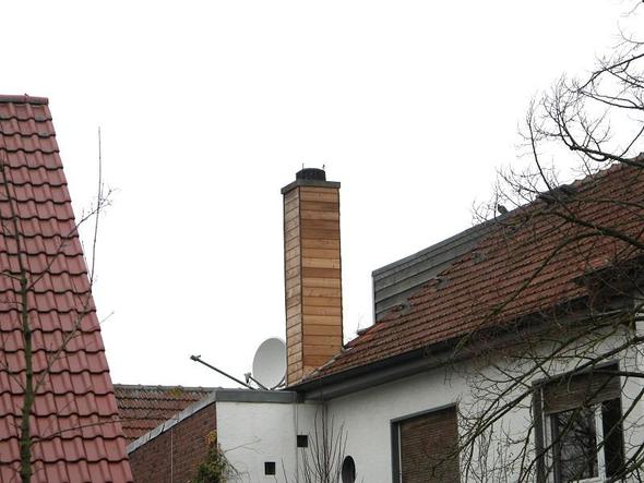 Darf Ein Schornstein Mit Holz Verkleidet Werden Nachbarschaft Kamin Baurecht