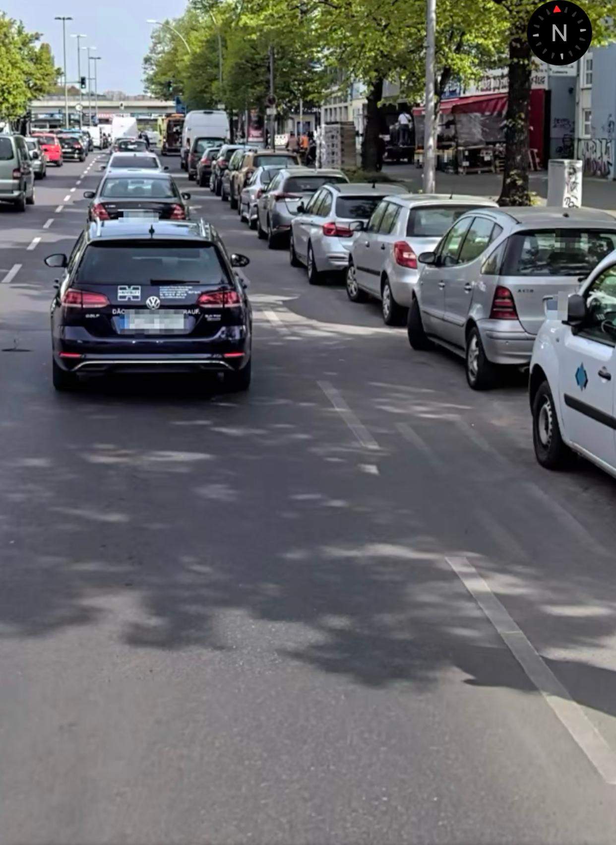 Darf ich hier als Radfahrer fahren? (Auto, Führerschein, Fahrrad)
