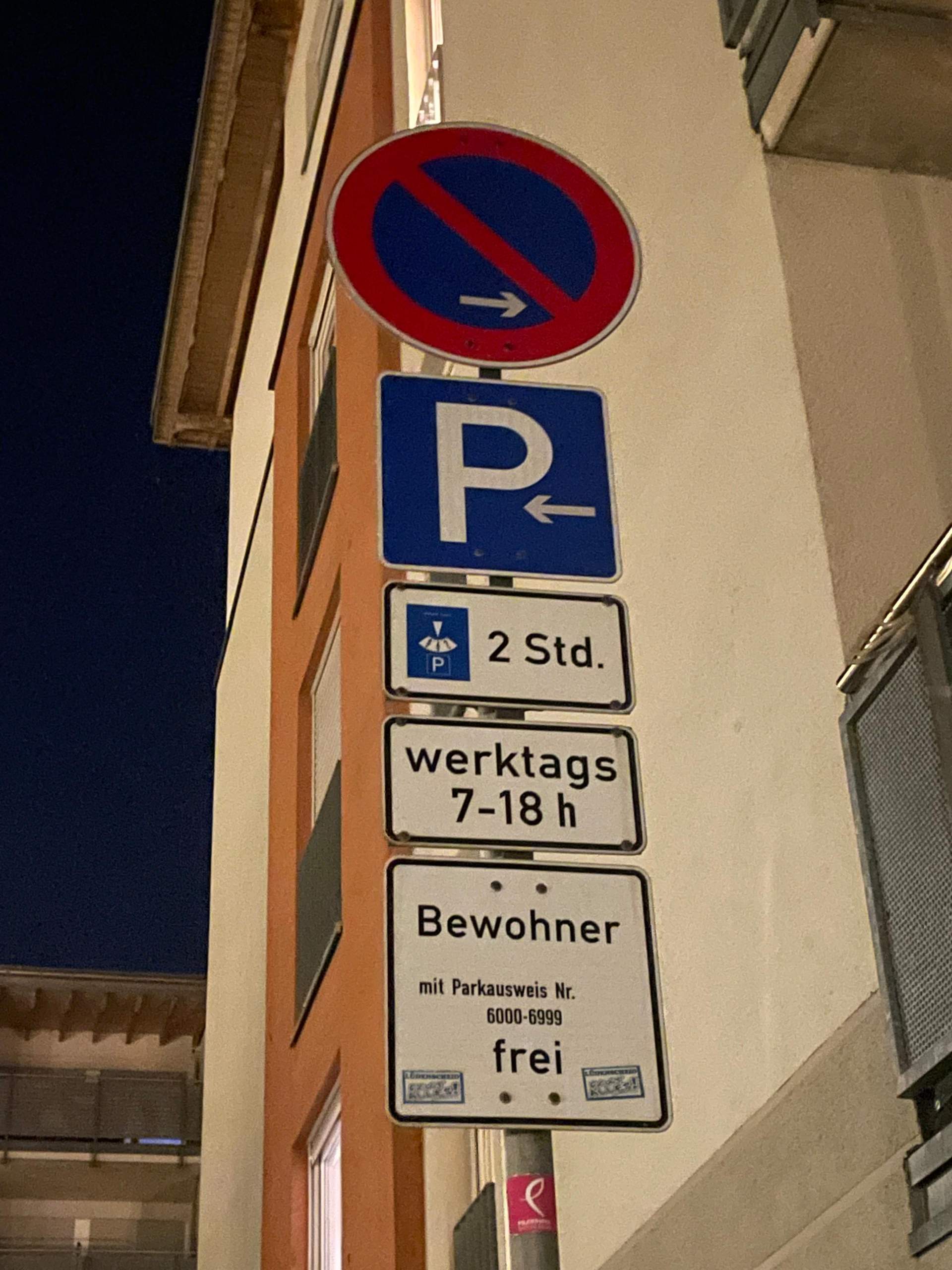 Darf ich hier parken als „fremde“? (Auto, Gesetz, Polizei)