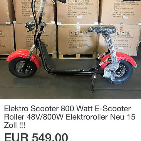 E-Scooter 34kmh - (Führerschein, Roller, Verkehr)