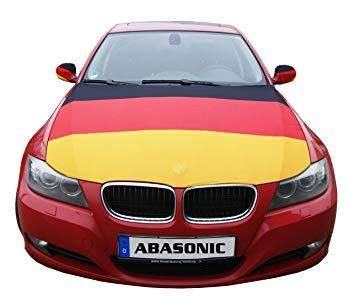 Darf man die deutsche Flagge auf der Motorhaube hängen/legen? (Auto,  Deutsch, Deutschland)