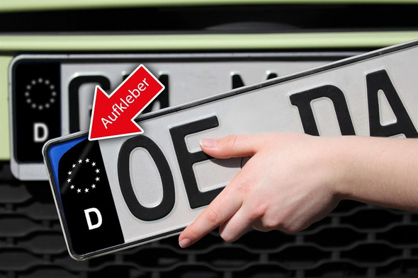 Erlaubte Modifikationen am amtlichen Kennzeichen Erlaubte Modifikationen am amtlichen Kennzeichen