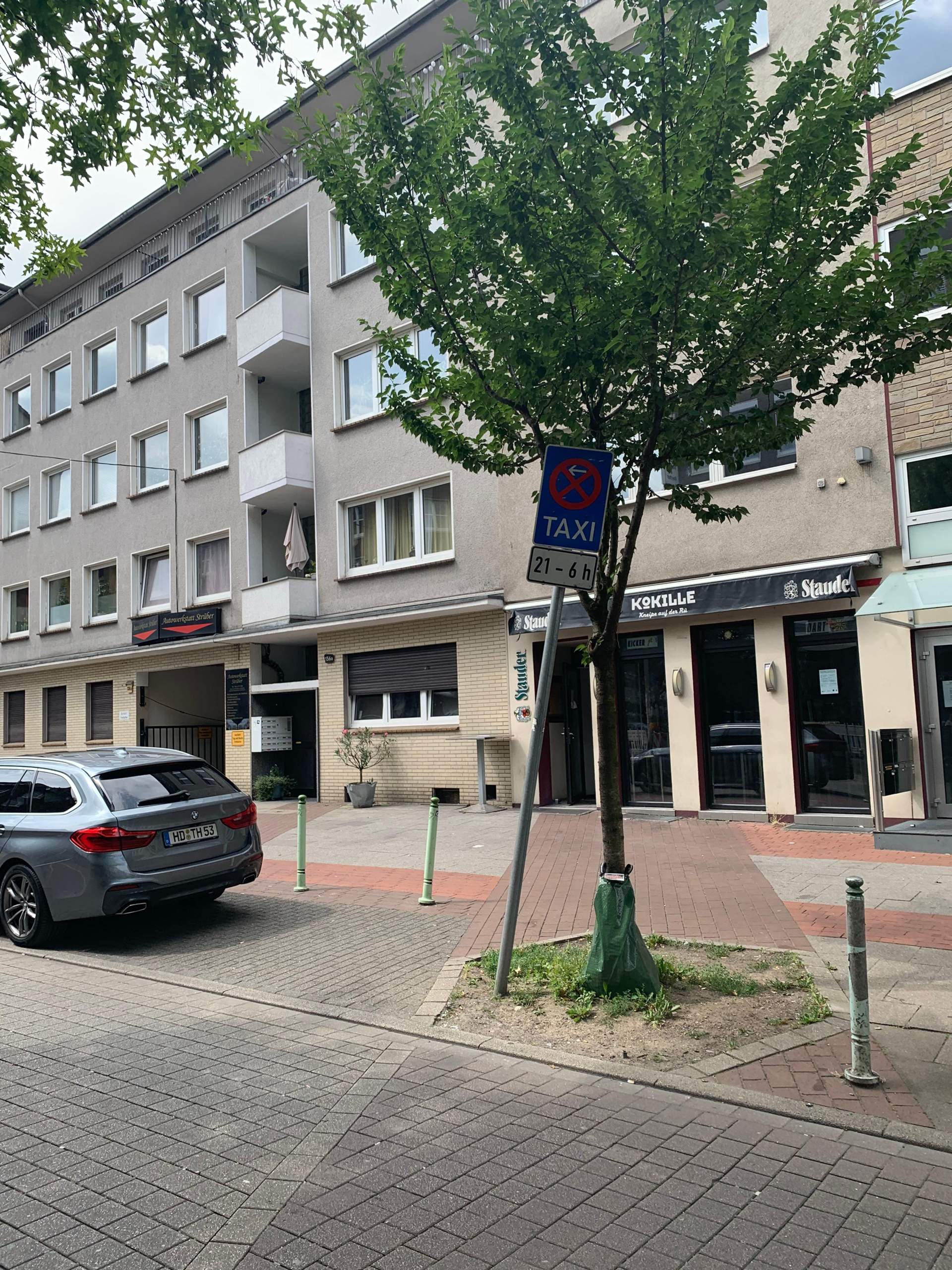 Darf man hier ab 6 Uhr morgens parken? (Recht, Auto