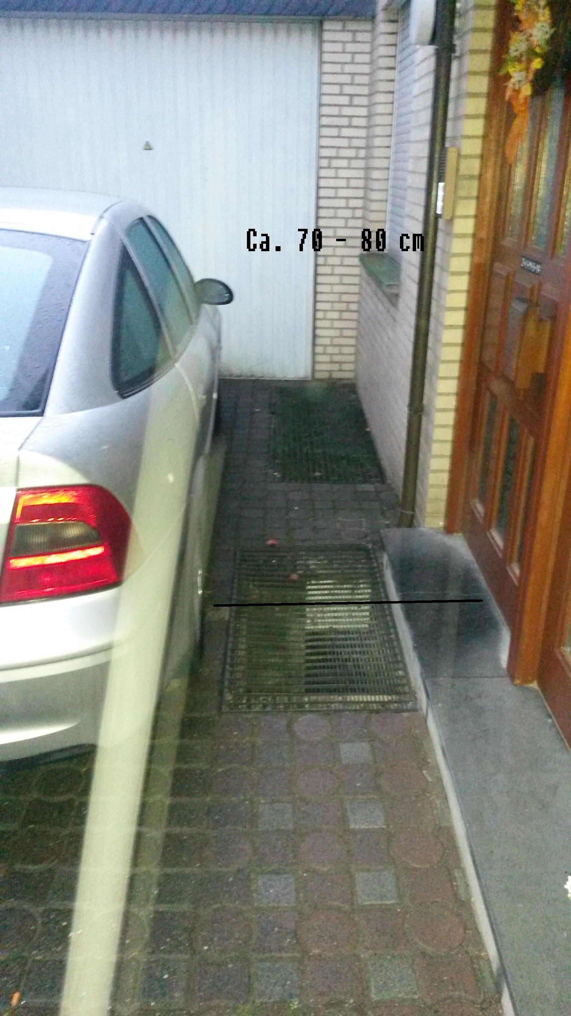 Darf Mieter die Zufahrt zum Haus und den Zuweg zur Tür versperren