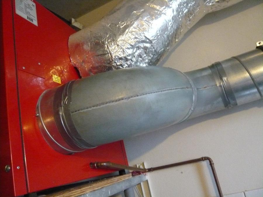 Das Abluftrohr unserer Lüftungsanlage nässt (Heizung, Wärmetauscher
