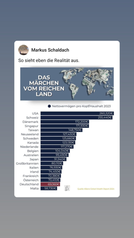 Reichen Das Märchen vom reichen Deutschand! Nur wenige sind Berufen (Arbeit ...