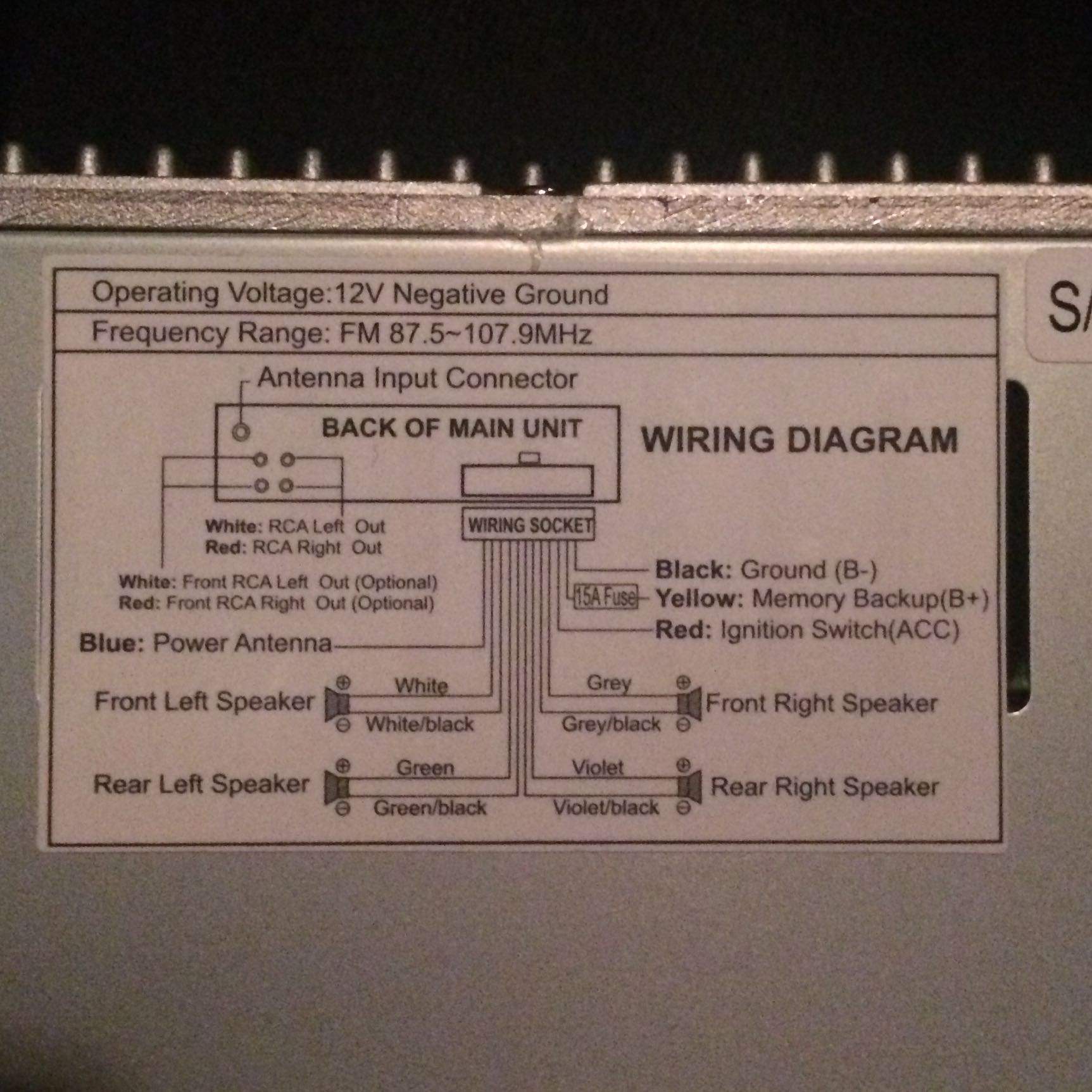 Das Radio möchte ich OHNE ISO Stecker anschließen. Wie