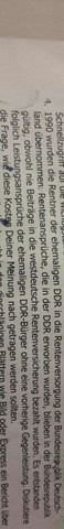 Das Bild - (Rente, DDR)