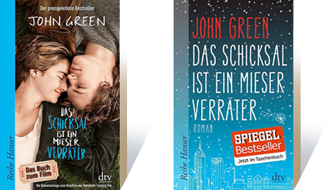 Das Schicksal Ist Ein Mieser Verrater Buchunterschiede Buch Unterschied