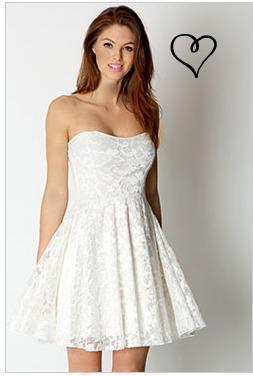 Weißes Kleid - (Kleid, weiß)
