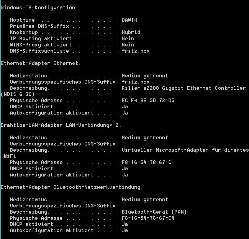 Das Standardgateway ist nicht verfügbar... Brauche dringend Hilfe! (Computer, Internet, Netzwerk)